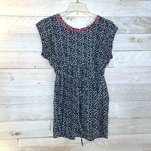 Peplum maternity blouse with tie